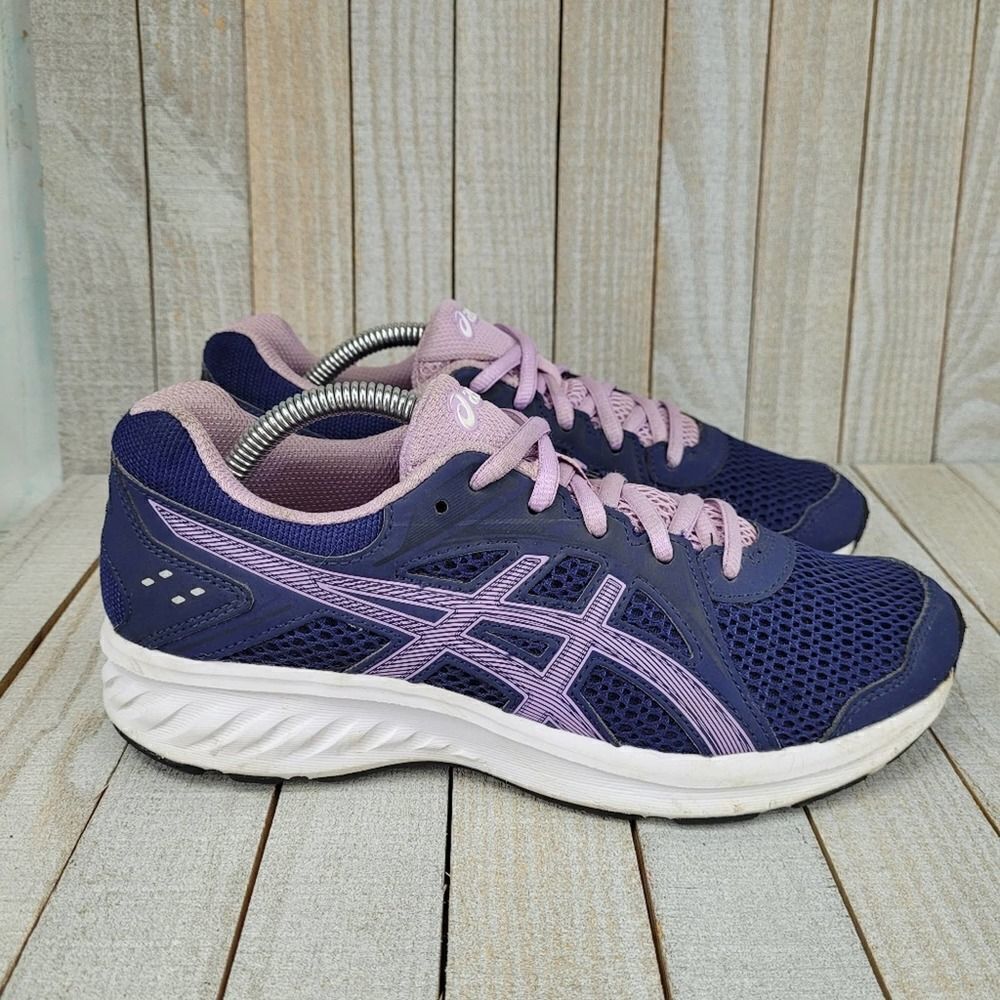 Asics Jolt 2 Youth Running Shoes Blue Purple 1014A035 Kids Youth Size 6